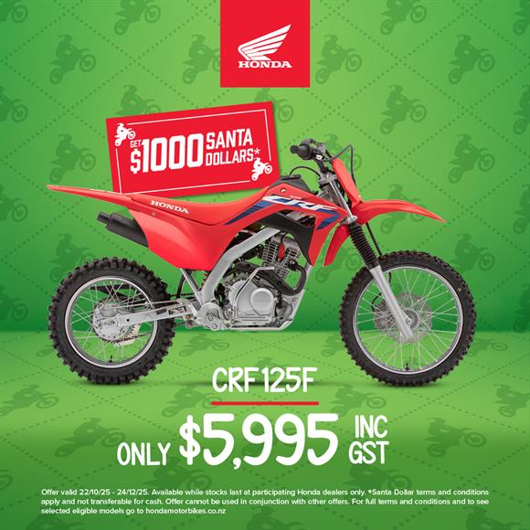 Honda CRF125F 2025