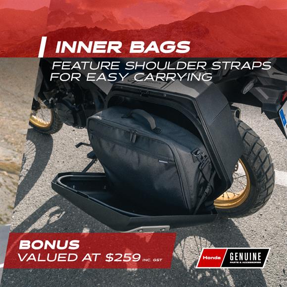 New Honda XL750 Bonus Tour Pack worth $2575