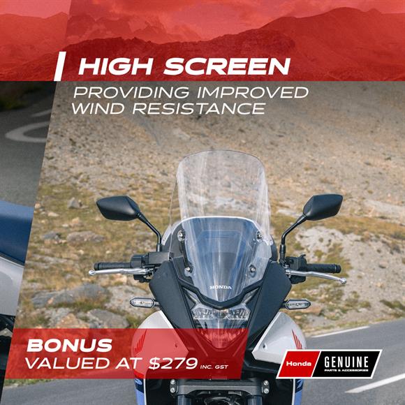 New Honda XL750 Bonus Tour Pack worth $2575