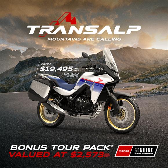 New Honda XL750 Bonus Tour Pack worth $2575