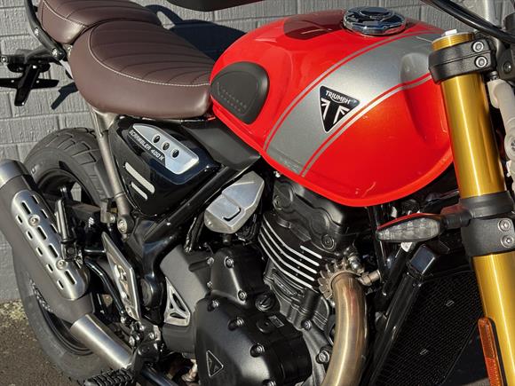 New Triumph Scrambler 400 X