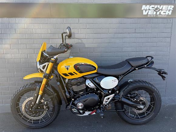New Triumph Scrambler XC