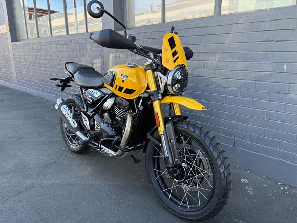 New Triumph Scrambler XC